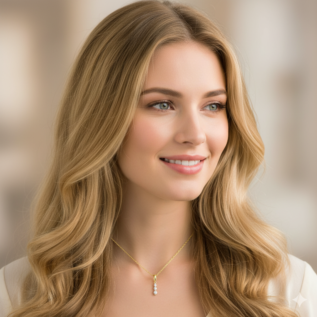 Diamond Line Pendant