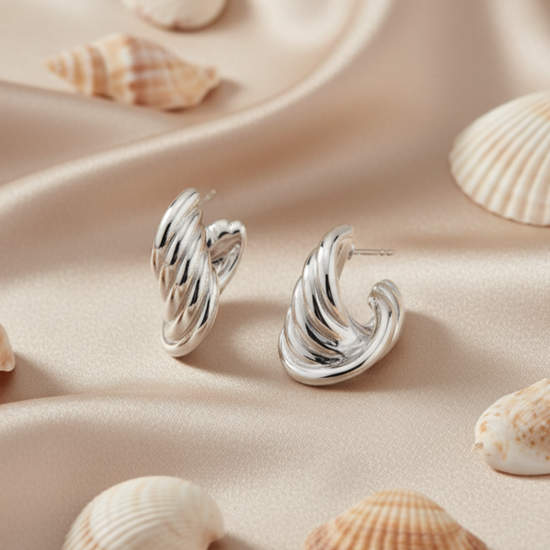 Loop Wave Earring