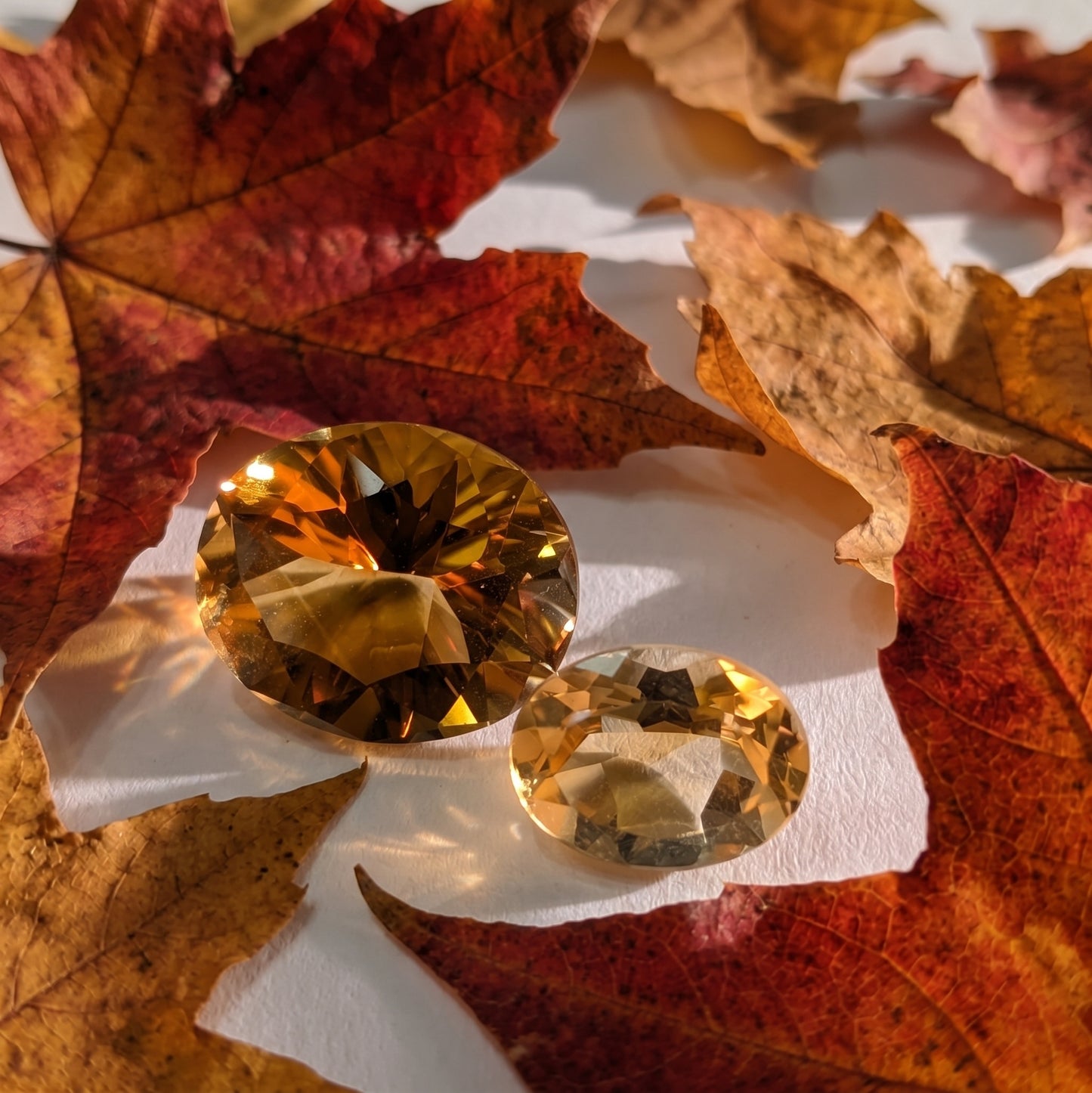 Oval Citrine