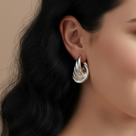 Loop Wave Earring