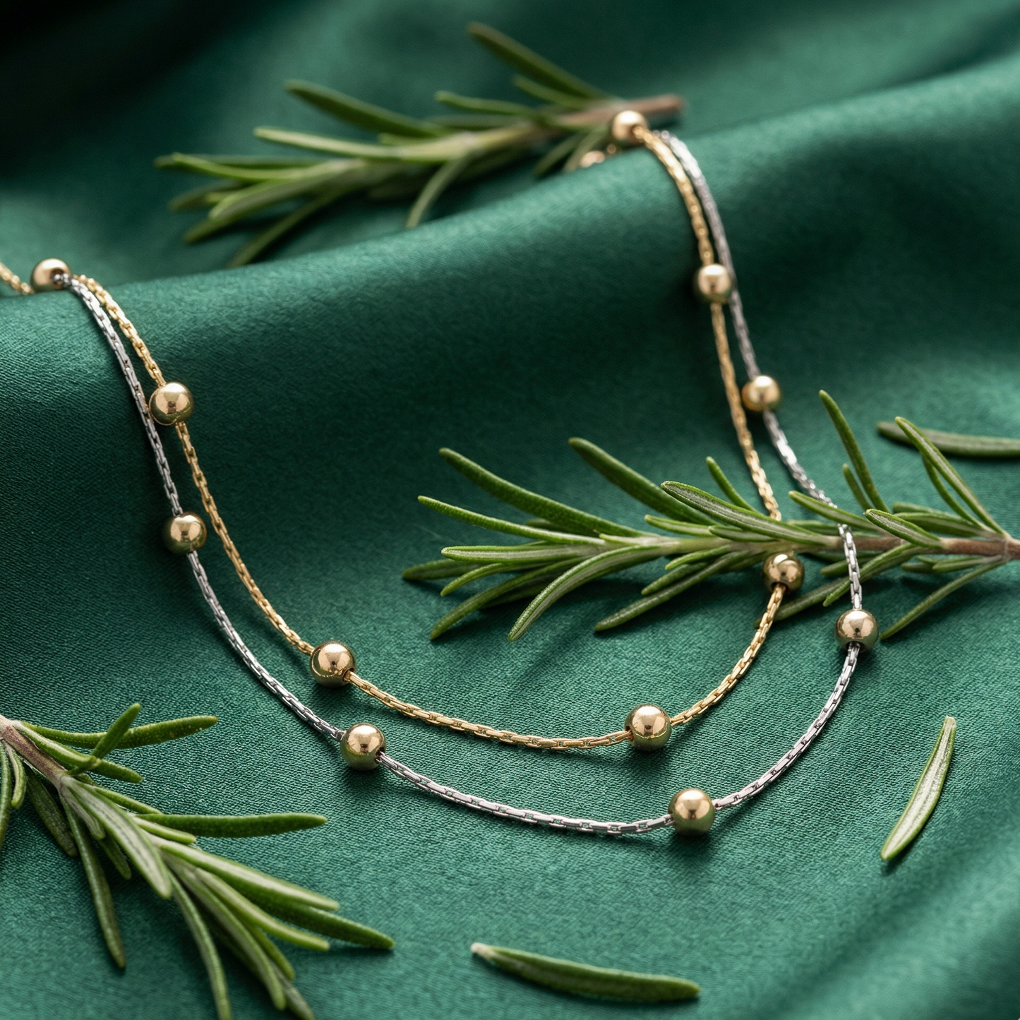 Beaded Station Chain