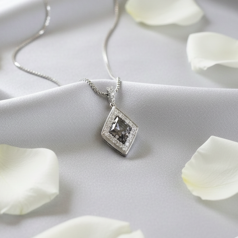 Kite Grey Spinel Pendant