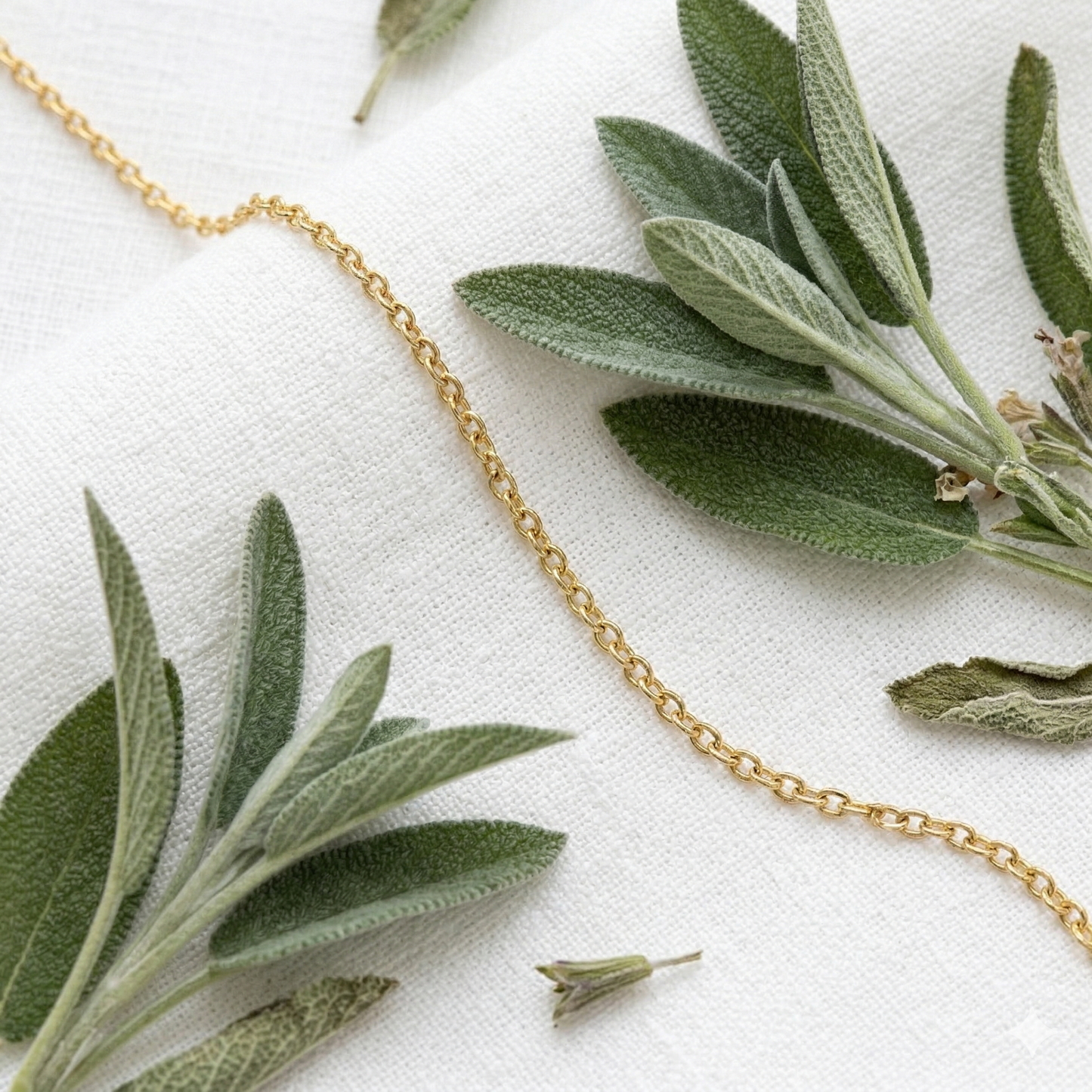 Cable Chain, Gold-Plated