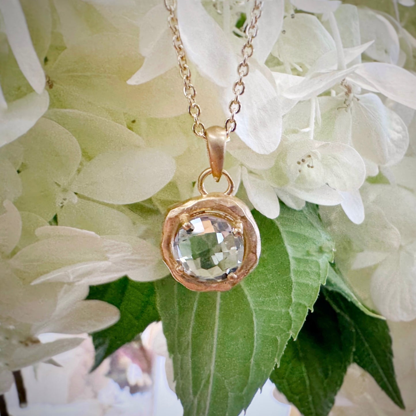Prasiolite Pendant