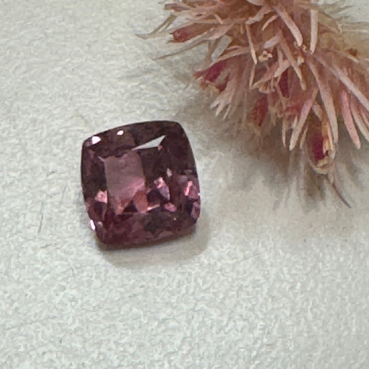 Cushion Garnet