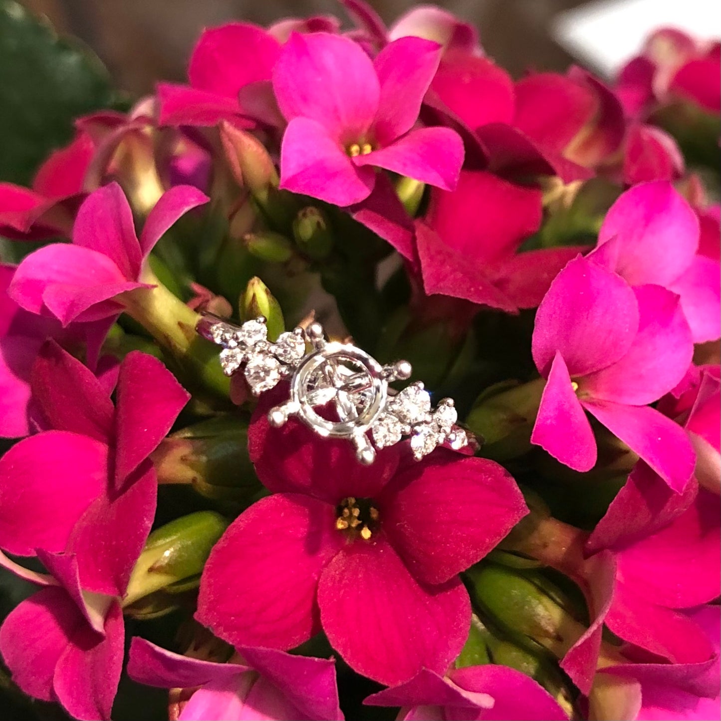Faith Cluster Ring Mounting