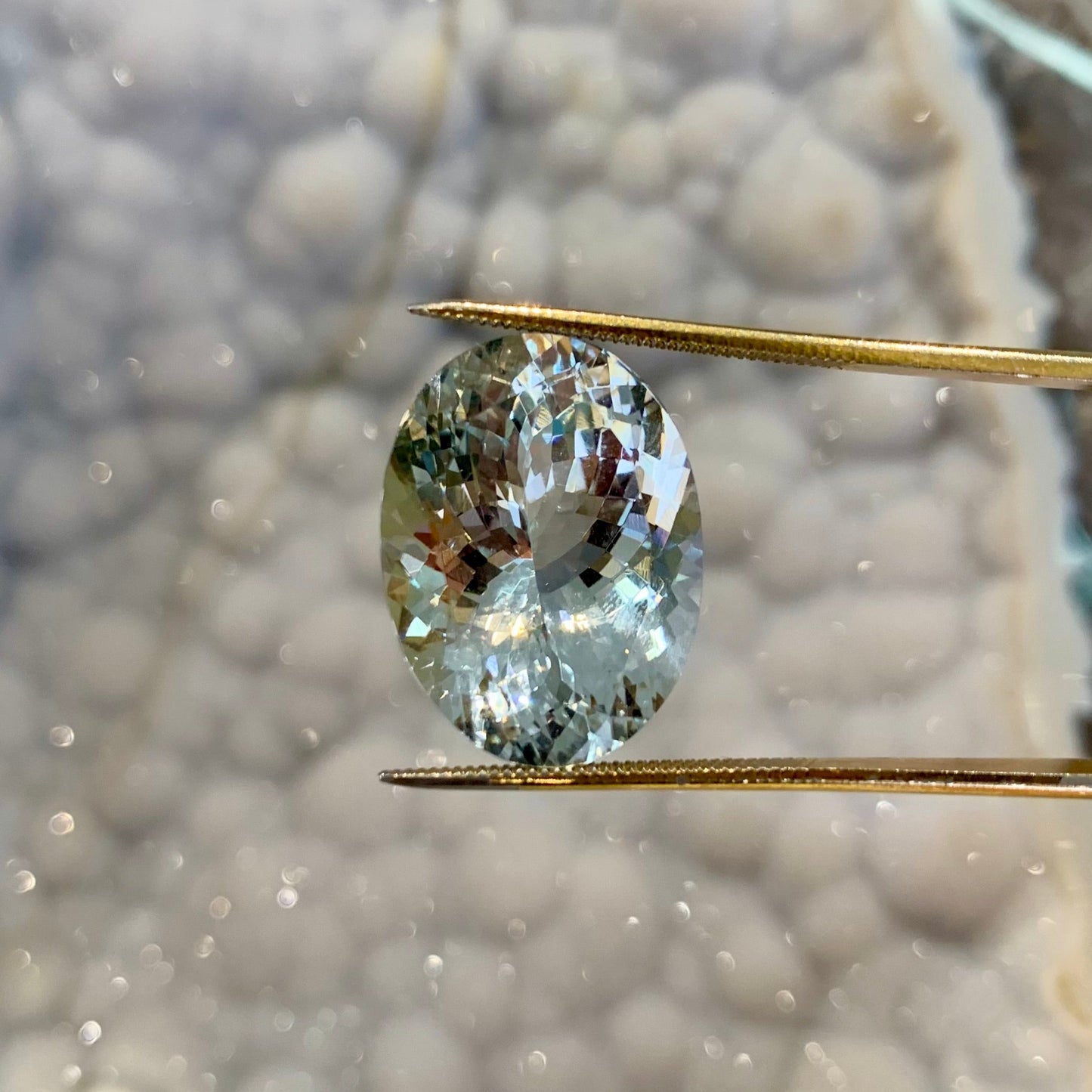 Oval Aquamarine, 17.20ct