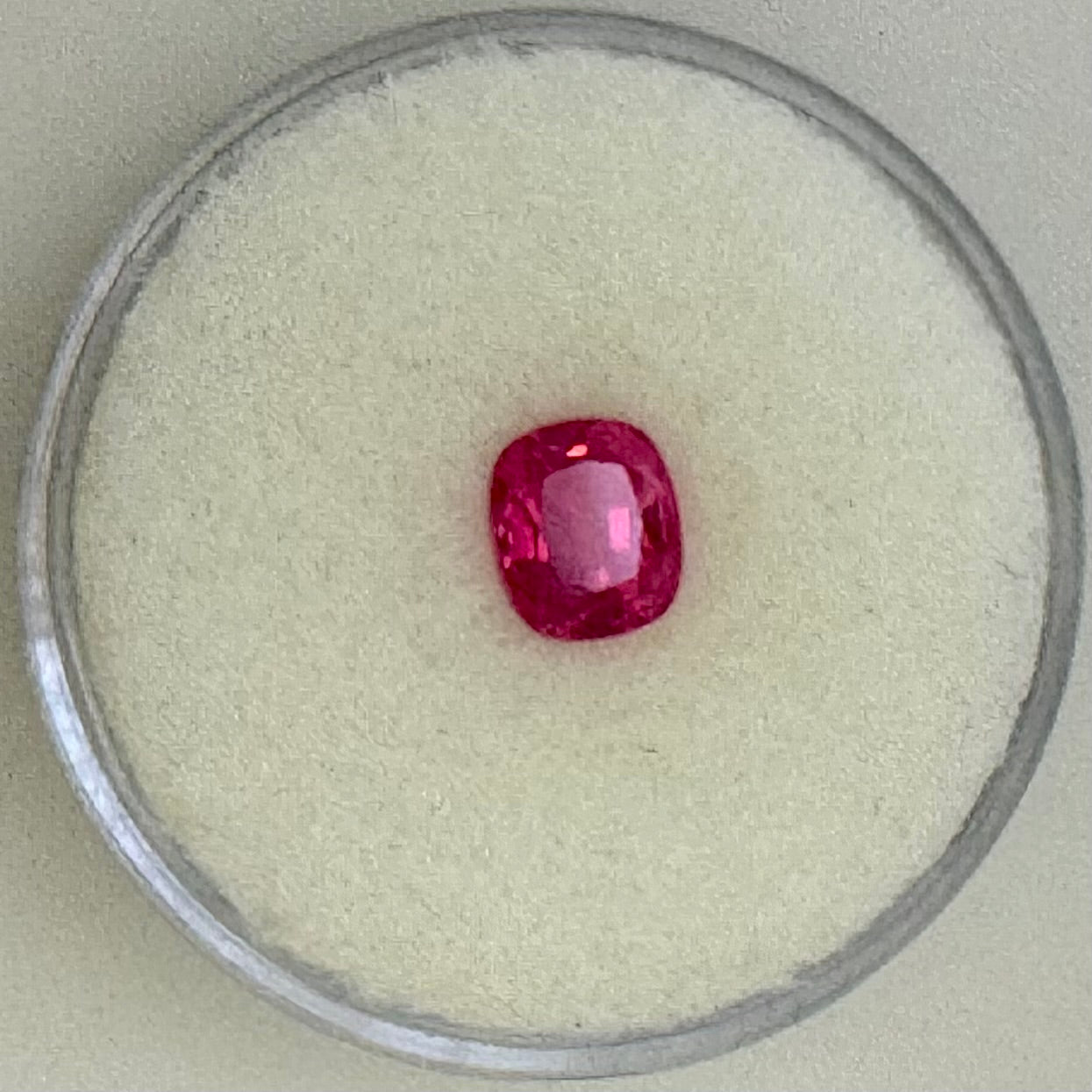 Cushion Cut Pink Spinel, 1.01ct