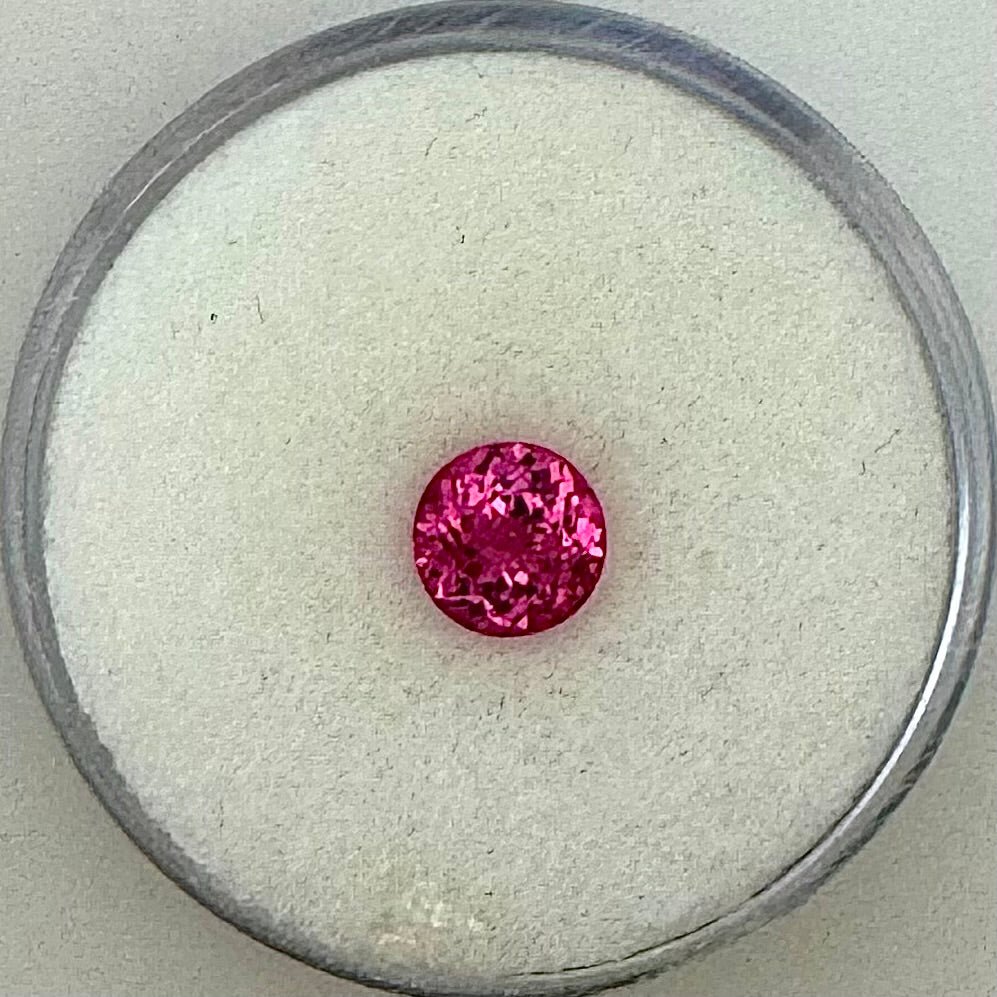 Round Pink Spinel, 1.02CT