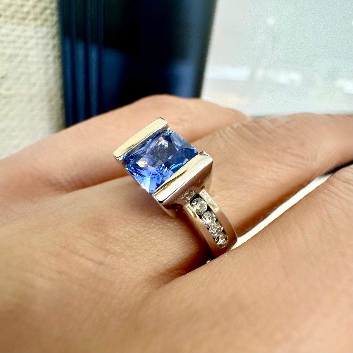 Blue Sapphire Ring