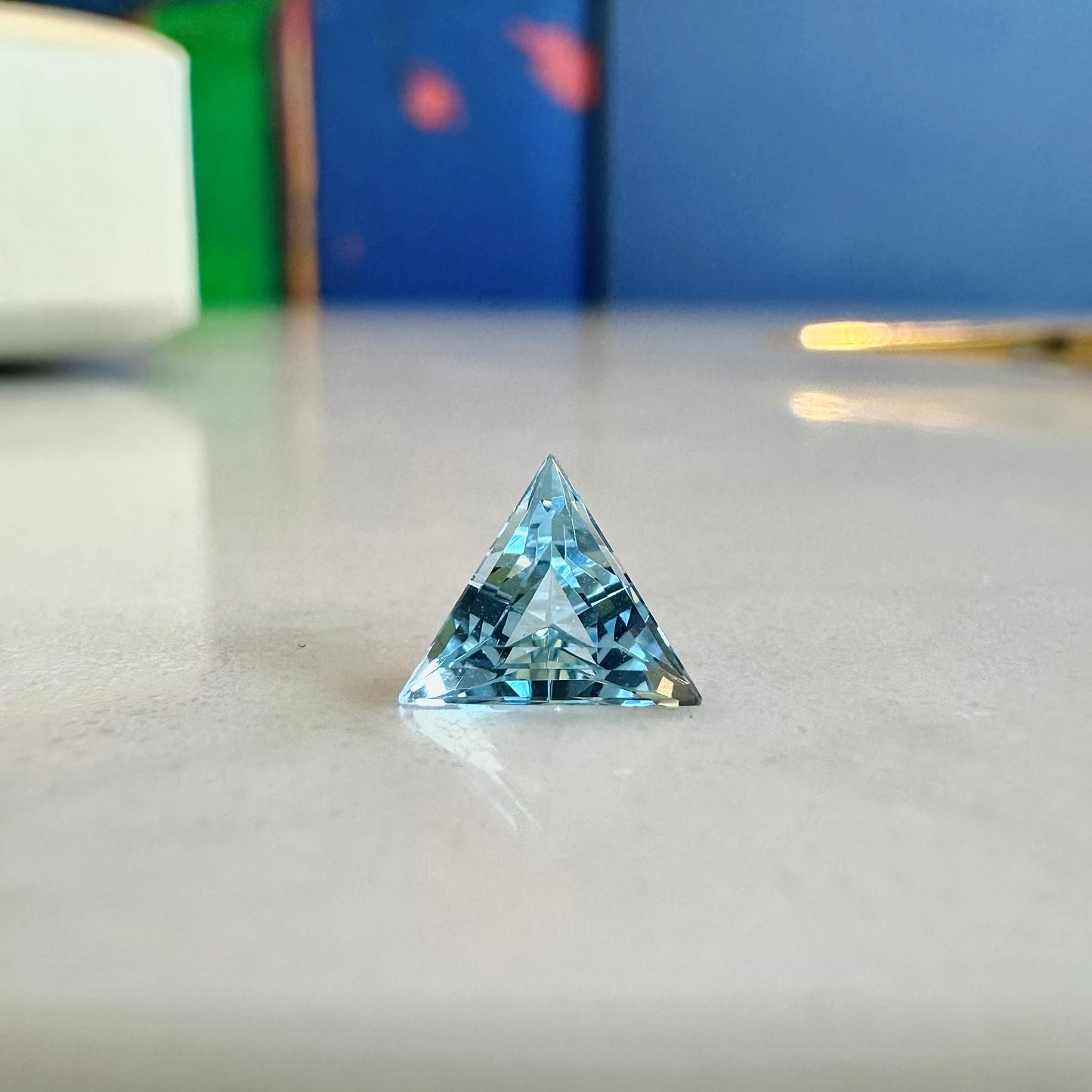 Blue Topaz Trillion 1.07ct