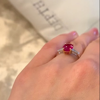 Plumb Gold Original Ruby Ring