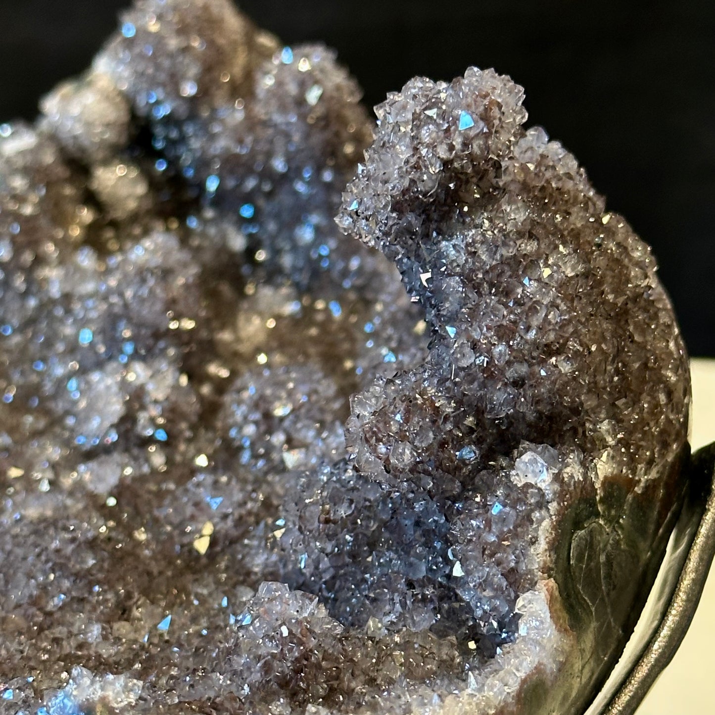 Mauve Stalagmite Geode