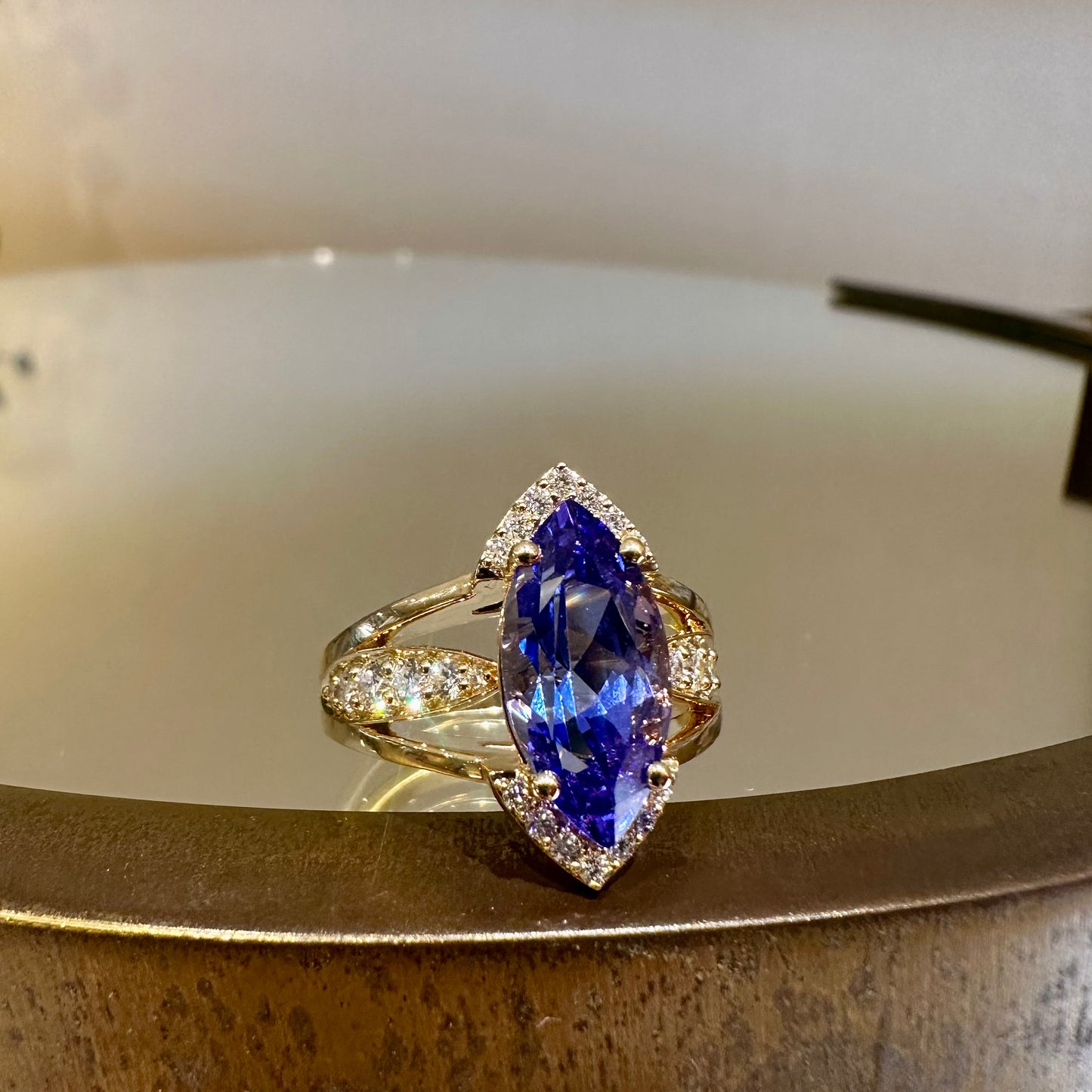 The "Deanna" Tanzanite Ring