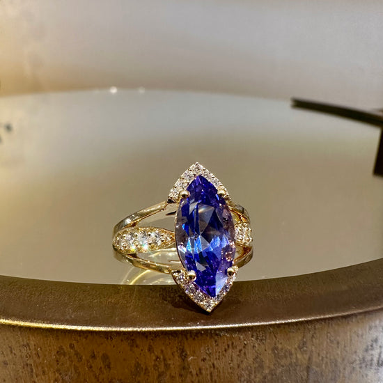 The "Deanna" Tanzanite Ring