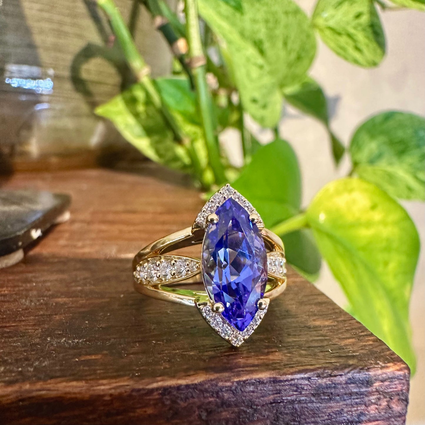 The "Deanna" Tanzanite Ring