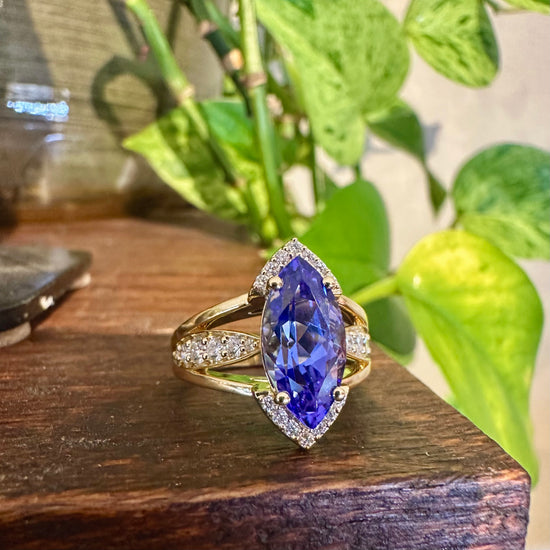 The "Deanna" Tanzanite Ring