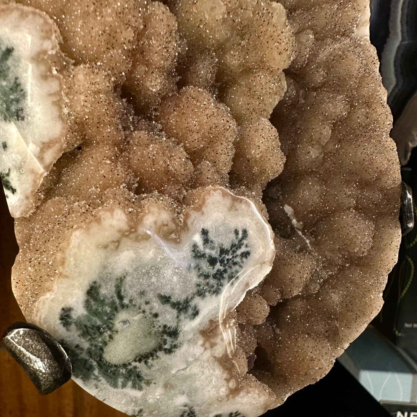 Light Mocha Druzy Geode