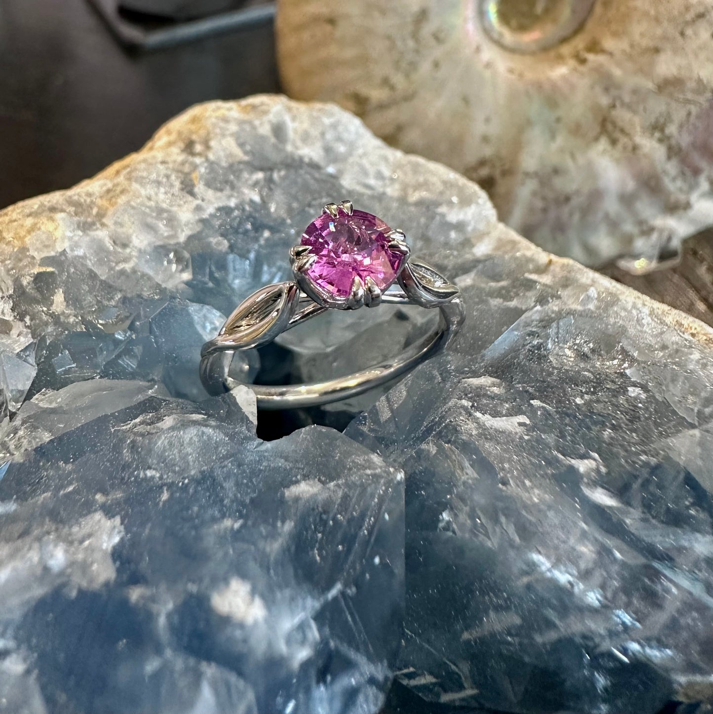 "Pamela" Pink Sapphire