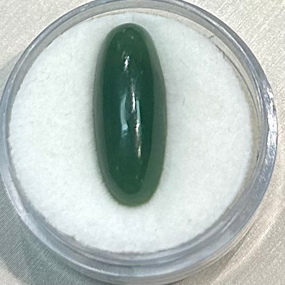 Elongated Jade Cabochon