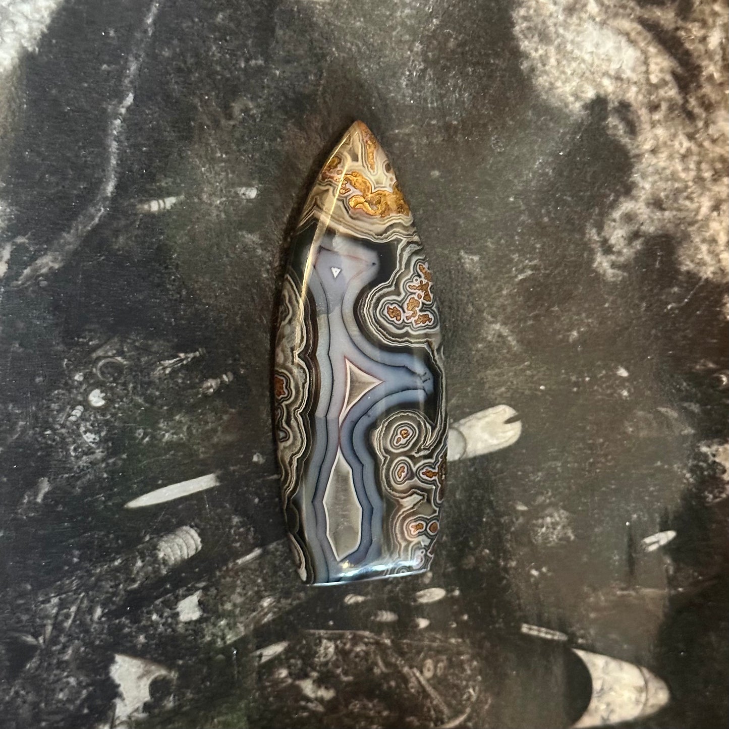 Turkish Stick Agate Cabochon