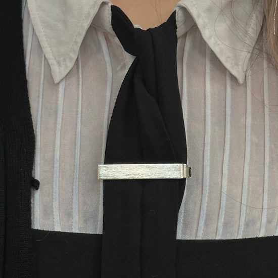 Satin Tie Clip