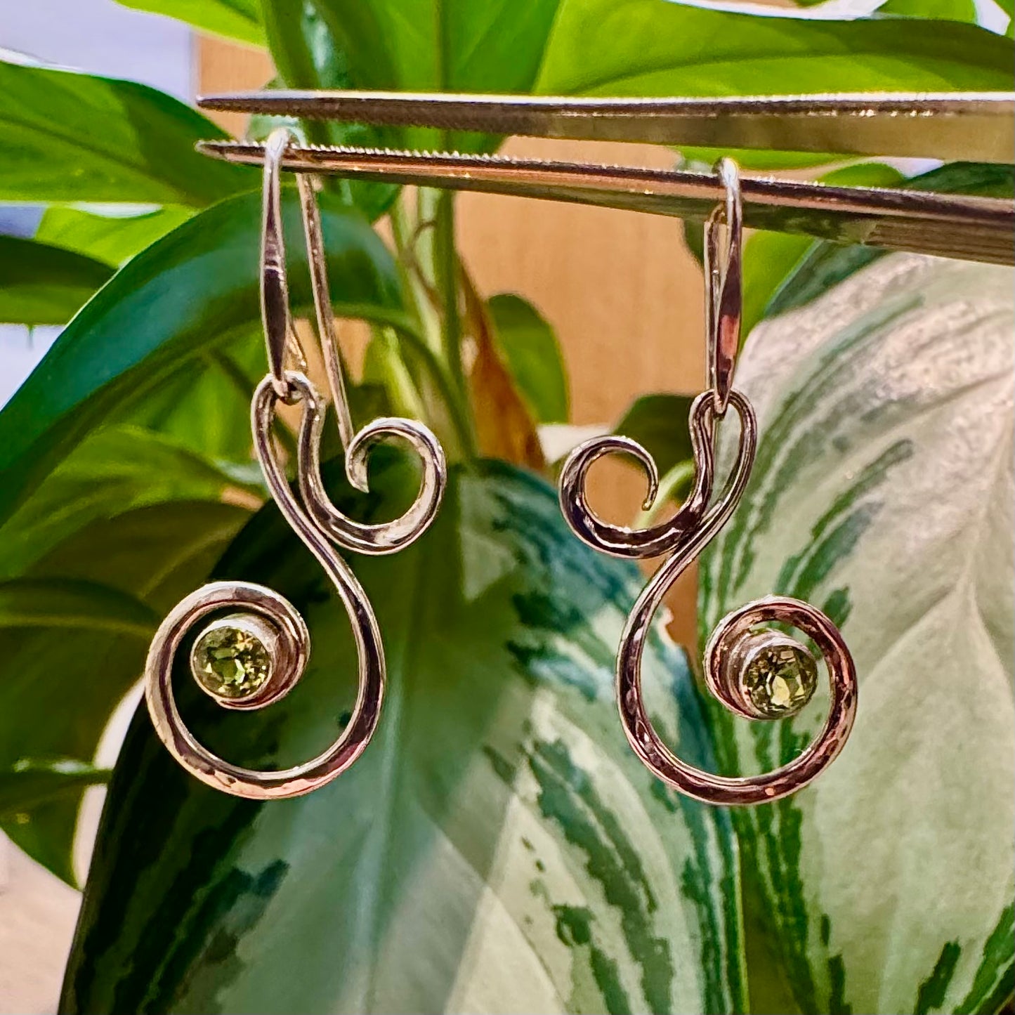 "Fiddlehead" Earrings