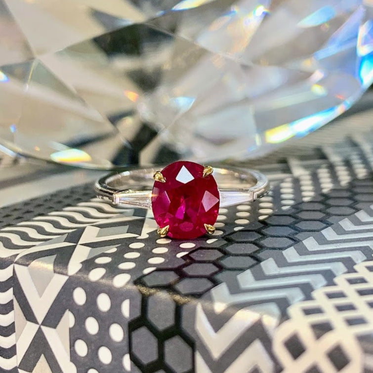 Plumb Gold Original Ruby Ring