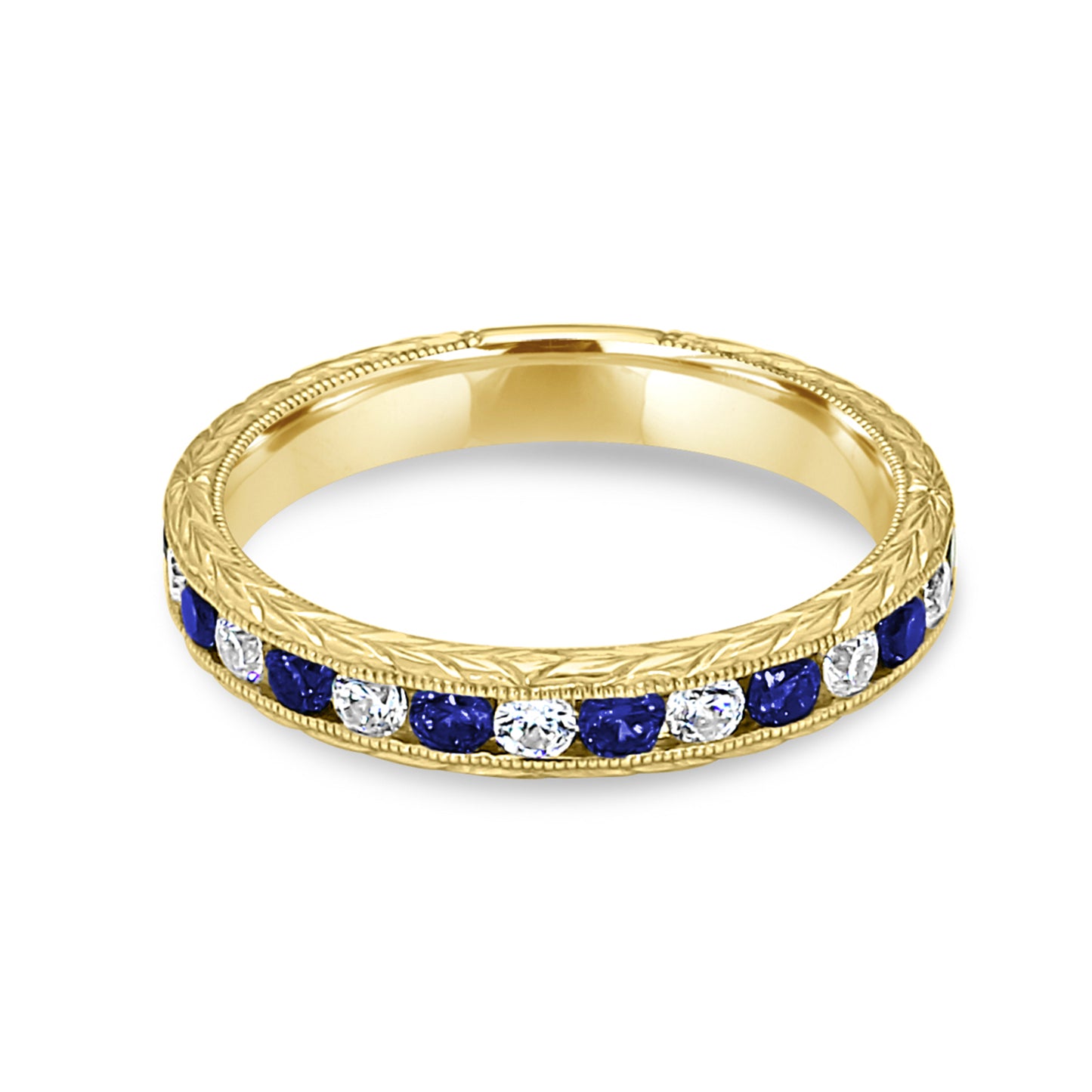 "Portia" Sapphire Band