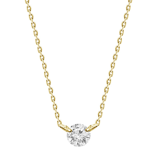 Nina Solitaire Diamond Necklace