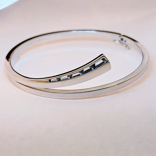 Blue Topaz "Split" Bracelet