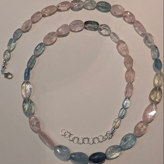 Rainbow Beryl Bead Strand