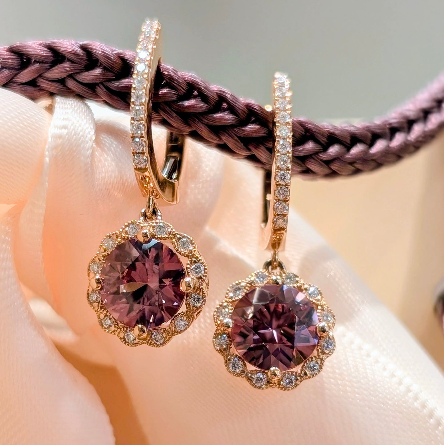 'Rosalee' Zircon Earrings