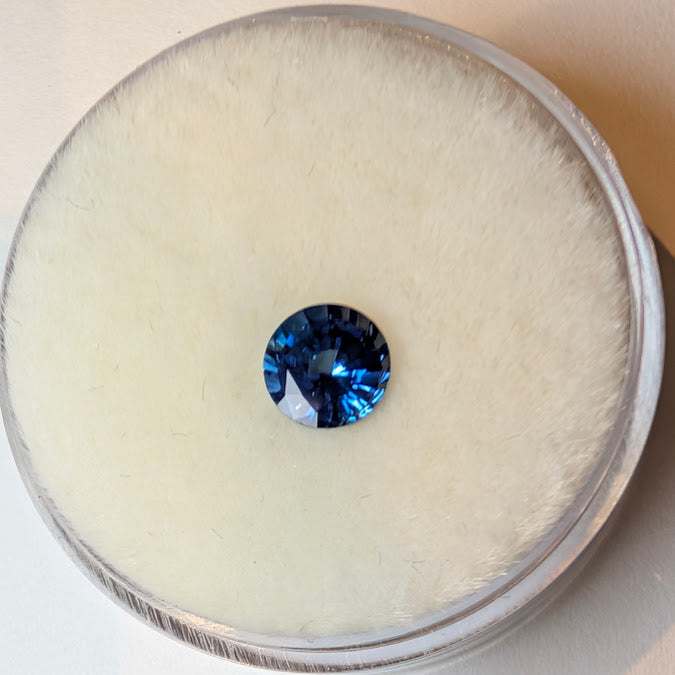 Round Blue Sapphire