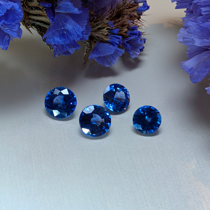 Round Blue Sapphire