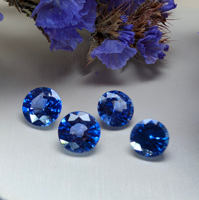Round Blue Sapphire