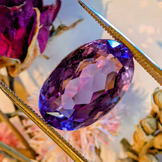 Oval Amethyst, 7.85cts