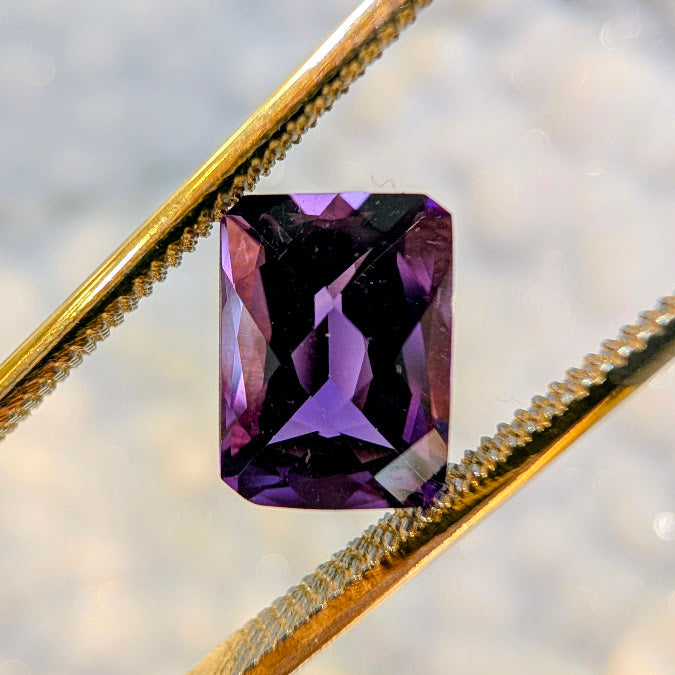 Radiant Amethyst, 1.38cts