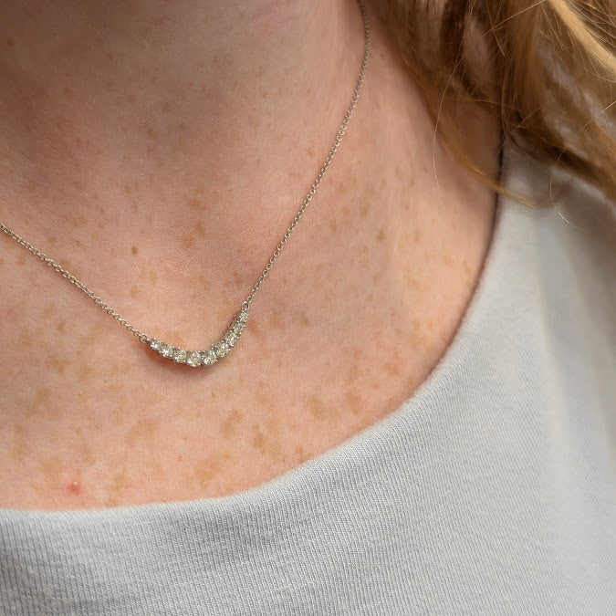 Diamond Smile Necklace