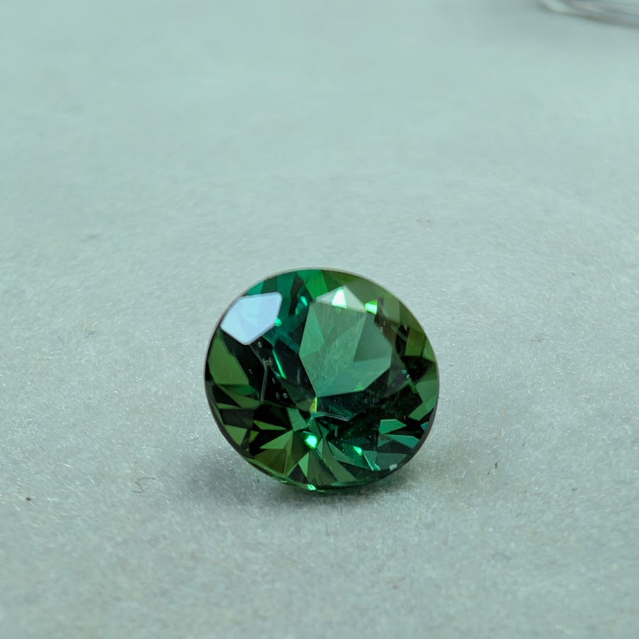 Round Green Tourmaline