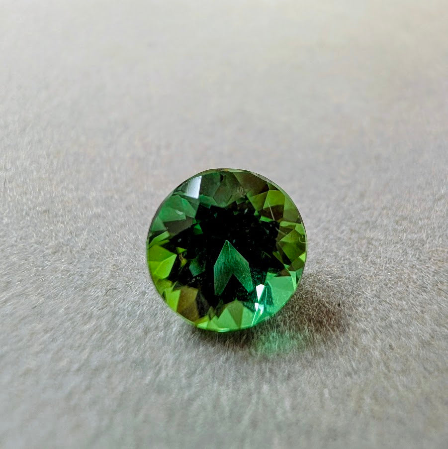 Round Green Tourmaline