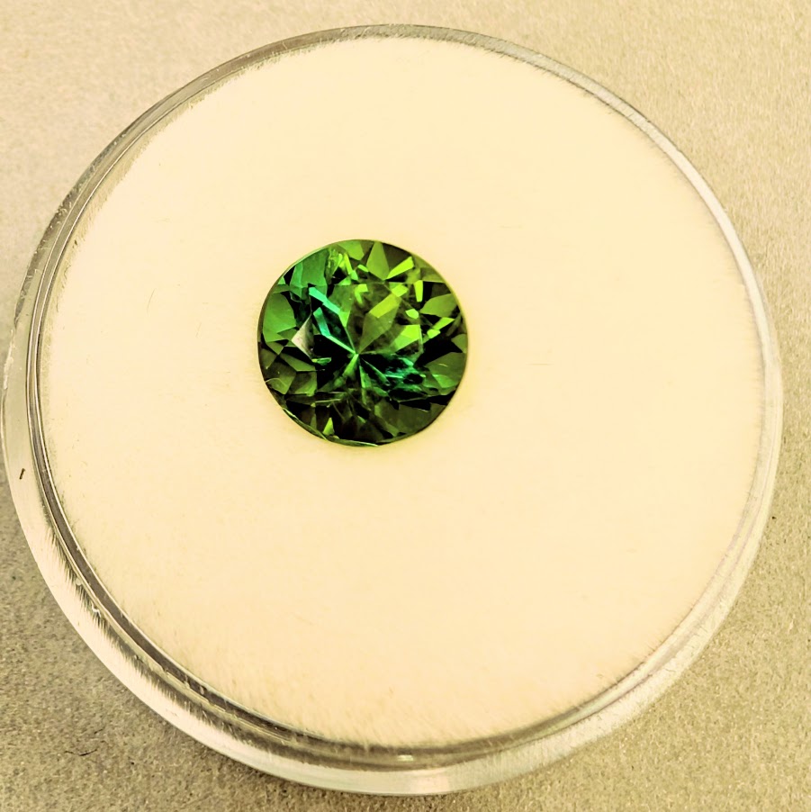 Round Green Tourmaline