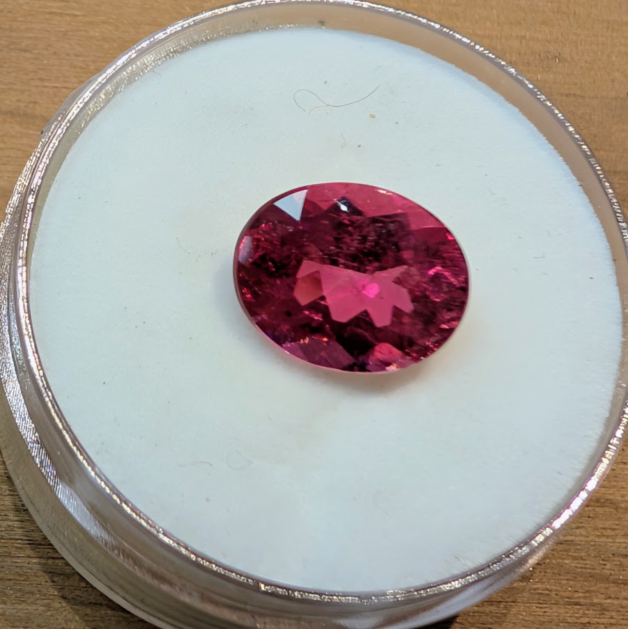Oval Pink Tourmaline