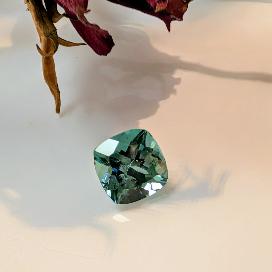 Blue Green Tourmaline  0.80ct