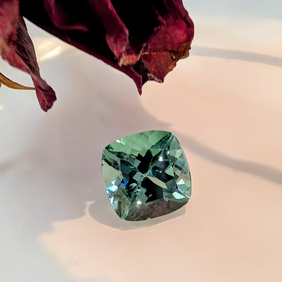 Blue Green Tourmaline  0.80ct