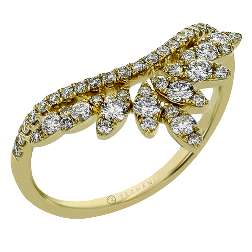 Photo of Diamond Tiara Contour Band in a decorative scene, designed by , available at Plumb Gold & Plumb Silver