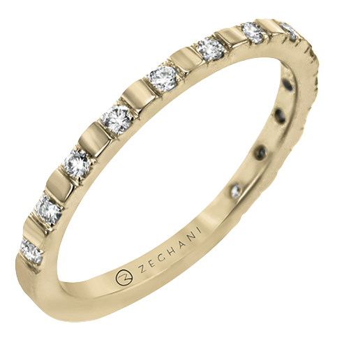 Photo of "Dorothy" Band in a decorative scene, designed by , available at Plumb Gold & Plumb Silver