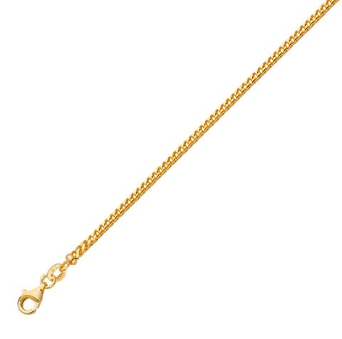 Photo of Franco link Chain in a decorative scene, designed by , available at Plumb Gold & Plumb Silver