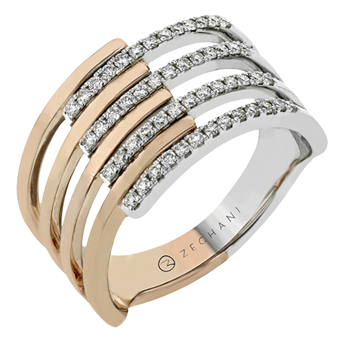 Photo of "Geo" Wrap Diamond Ring in a decorative scene, designed by , available at Plumb Gold & Plumb Silver