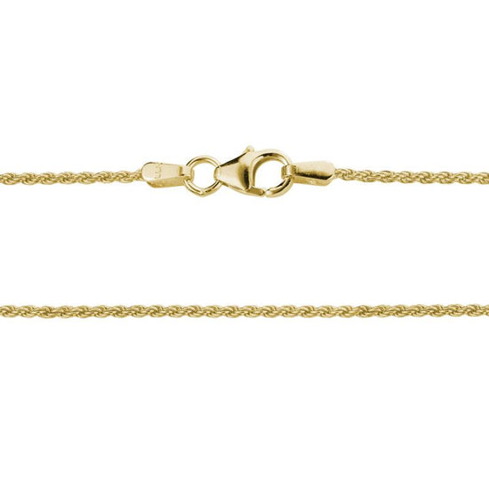 Photo of Gold Rope Chain in a decorative scene, designed by , available at Plumb Gold & Plumb Silver